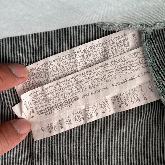 Zara Baby Jumper Dress Mint Green | Size 3-4 - Picture 4 of 5